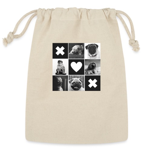 Pug love - Reusable Gift Bag