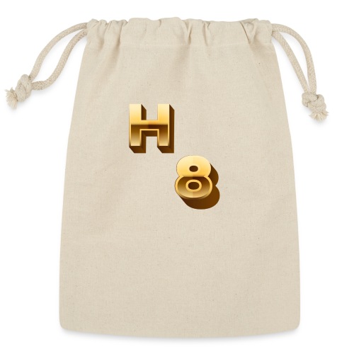 H 8 Letter & Number logo design - Reusable Gift Bag