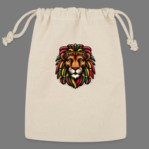 Reggae Roar: Lion & Cannabis Freedom - Reusable Gift Bag