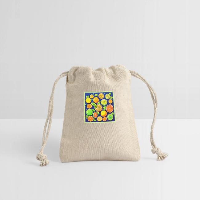Fresh Citrus Slice Pattern