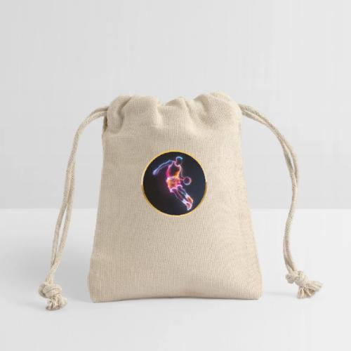 Neon Basketball Player - Reusable Gift Bag