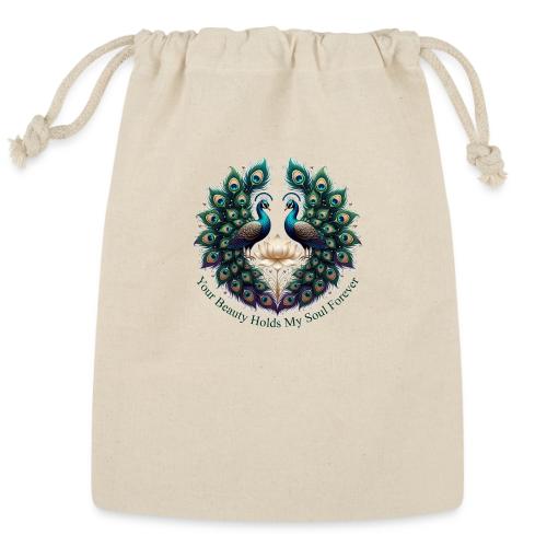 Your Beauty Holds My Soul Peacock Gifts T-Shirt - Reusable Gift Bag
