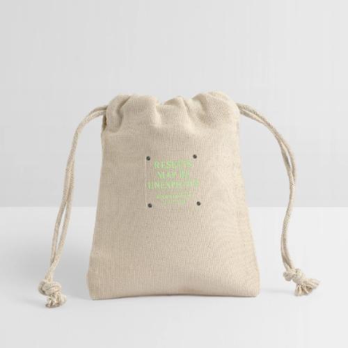 Results May Be Unexpected - Neon Green - Reusable Gift Bag