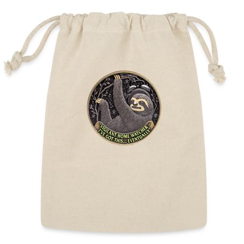 Sloth Home Watcher T Shirt - Reusable Gift Bag