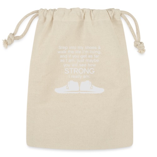 Step into My Shoes (tennis shoes) - Reusable Gift Bag