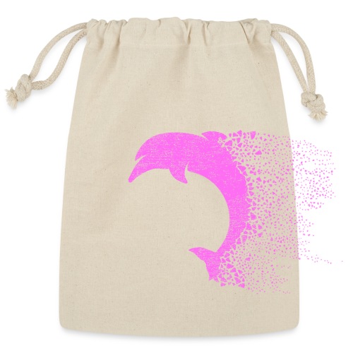 South Carolin Dolphin in Pink - Reusable Gift Bag