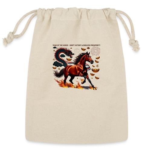 Year of the Horse Victory T Shirt, Lunar New Year - Reusable Gift Bag