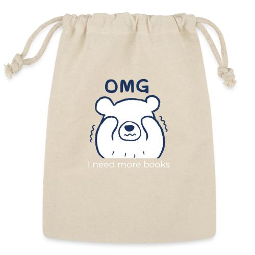 OMG I Need More Books (white text) - Reusable Gift Bag