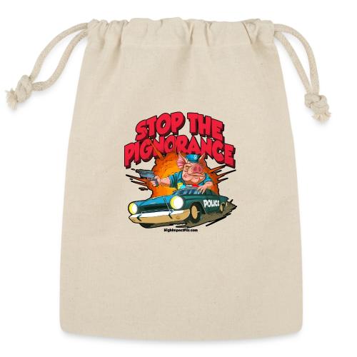 Stop Pignorance for LIGHT Material - Reusable Gift Bag