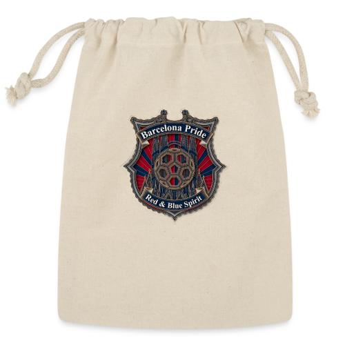Barcelona Scarlet Pride T Shirt, Soccer City Gift - Reusable Gift Bag