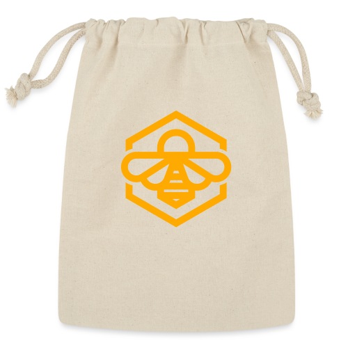 bee symbol orange - Reusable Gift Bag
