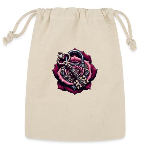 You Hold the Key to My Heart Rose Lock T-Shirt - Reusable Gift Bag