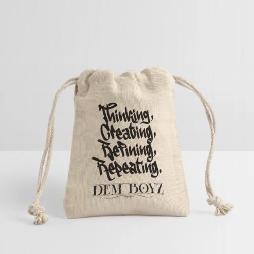 Thinking, Creating, Refining, Repeating - Reusable Gift Bag