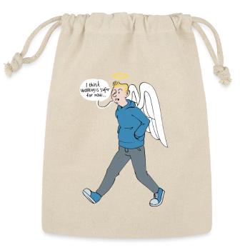 better safe than sorry - Reusable Gift Bag - Natural - Front