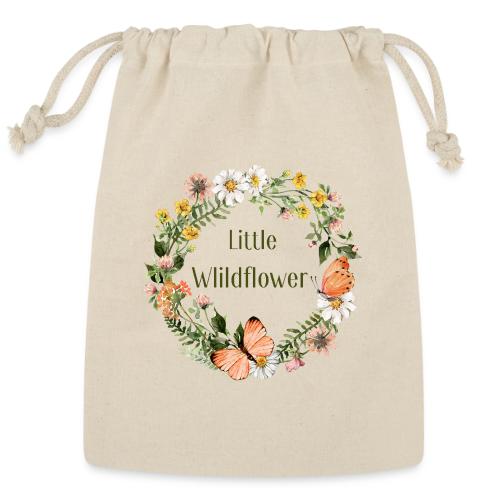 Little wildflower – Baby Shower Gift Bodysuit - Reusable Gift Bag