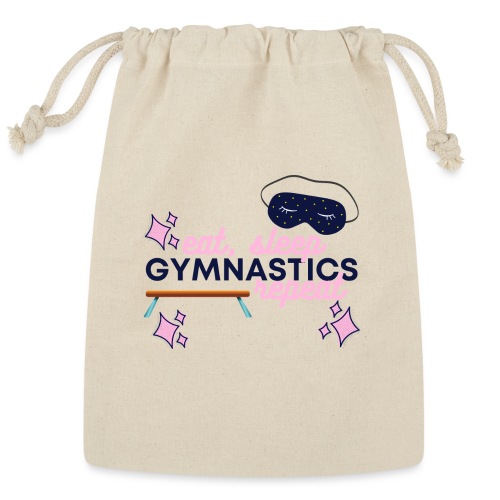 Eat Sleep Gymnastics Repeat - Reusable Gift Bag