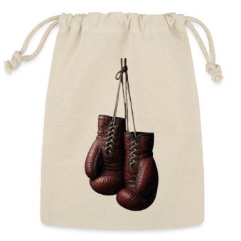  Boxing  - Reusable Gift Bag - Natural - Front