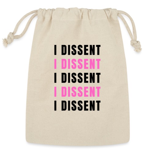 I Dissent (Black) - Reusable Gift Bag