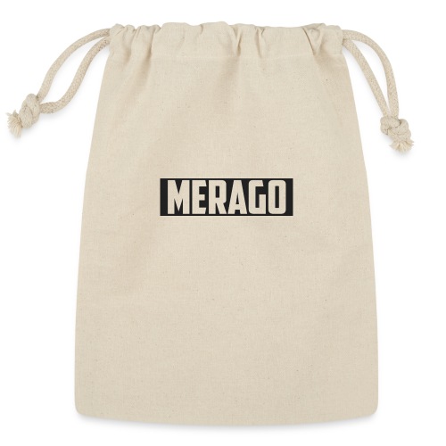 Transparent_Merago_Text - Reusable Gift Bag