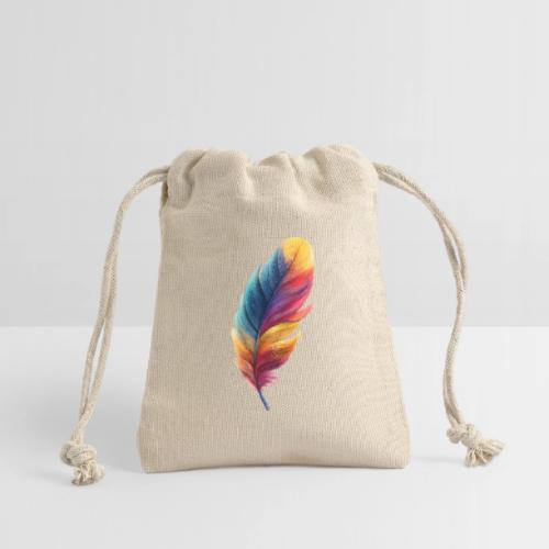 Rainbow Flight Feather - Reusable Gift Bag