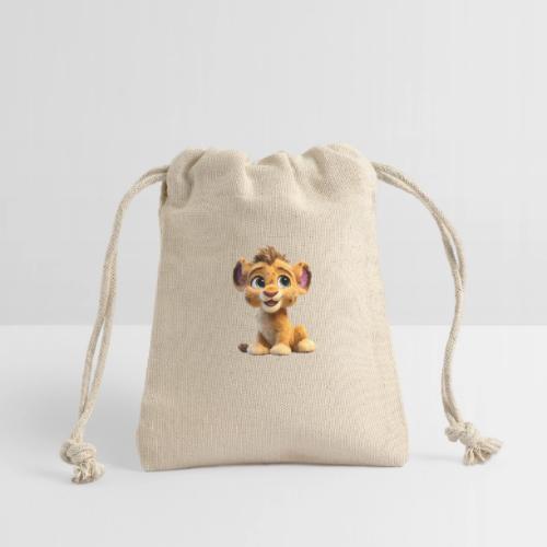 Sweet Lion Cub - Reusable Gift Bag