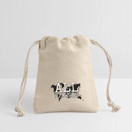 All Things World Map - Reusable Gift Bag