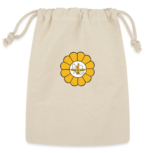 Faravahar Iran Lotus - Reusable Gift Bag