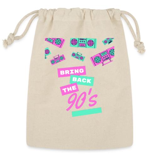 Bring Back The 90s Nostalgia Design| Retro 90s Art - Reusable Gift Bag