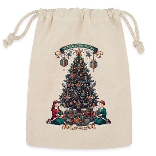 Twelve Days of Christmas T-Shirt - Reusable Gift Bag