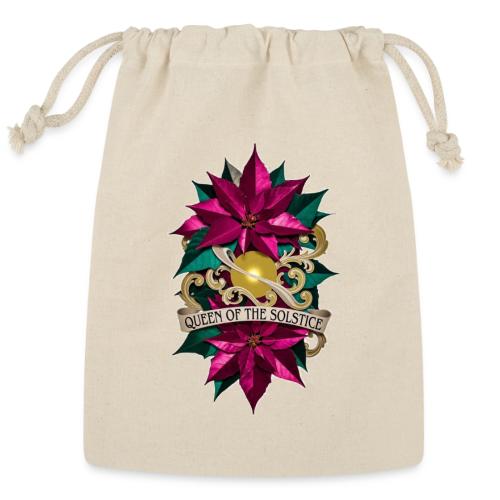 Queen of the Solstice Poinsettia T-Shirt - Reusable Gift Bag