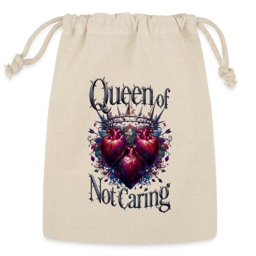 Queen of Not Caring T-Shirt - Reusable Gift Bag