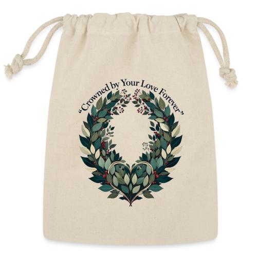 Crowned by Your Love Forever Laurel Wreath T-Shirt - Reusable Gift Bag