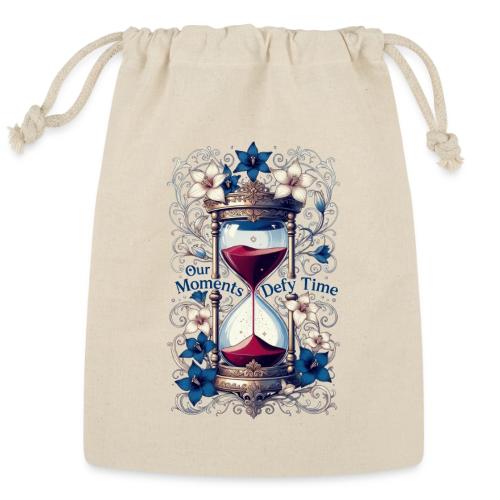Our Moments Defy Time Hourglass Gifts T-Shirt - Reusable Gift Bag