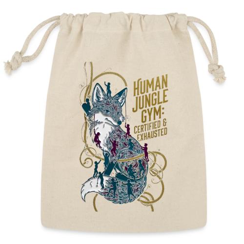 Human Jungle Gym Fox Tee - Reusable Gift Bag