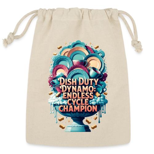 Dish Duty Dynamo T Shirt, Endless Cycle Champion - Reusable Gift Bag