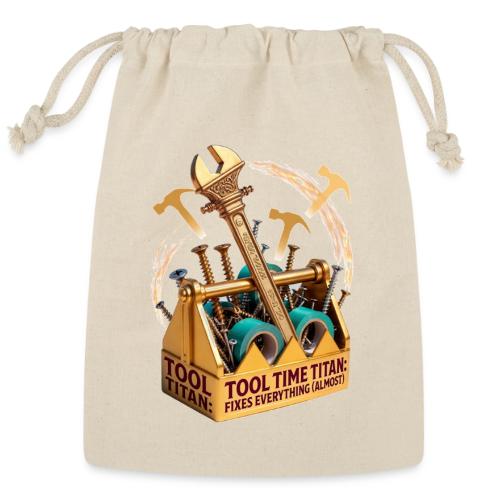 Tool Time Titan T Shirt, Funny Dad Gift - Reusable Gift Bag
