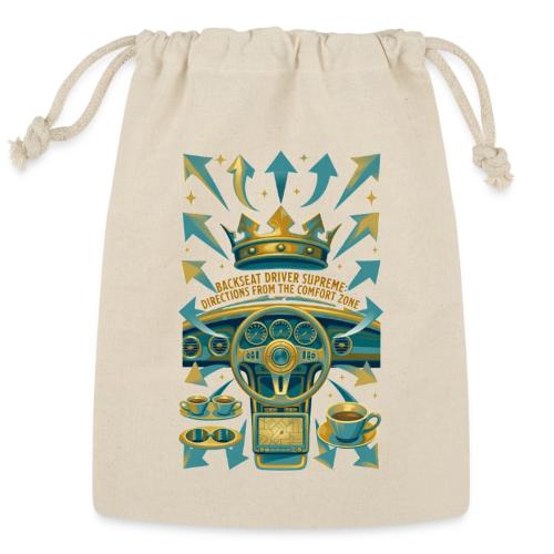 Backseat Driver T Shirt, Funny Dad Gift - Reusable Gift Bag