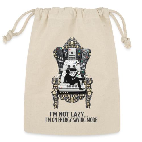 Remote Throne Procrastinator T Shirt, Dad Gift - Reusable Gift Bag
