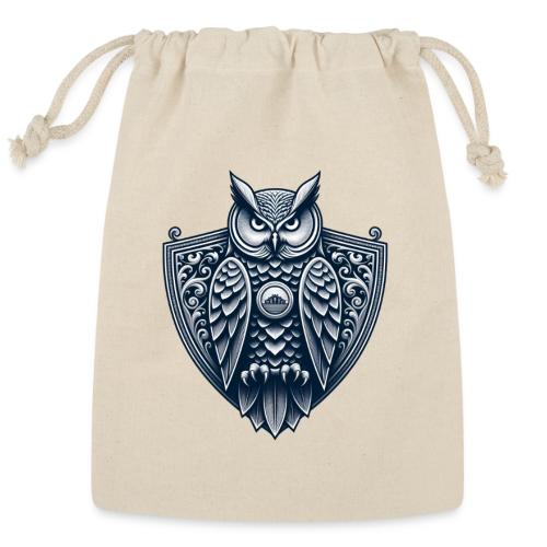 Night Watch Owl T Shirt, Sarcastic Dad Gift - Reusable Gift Bag