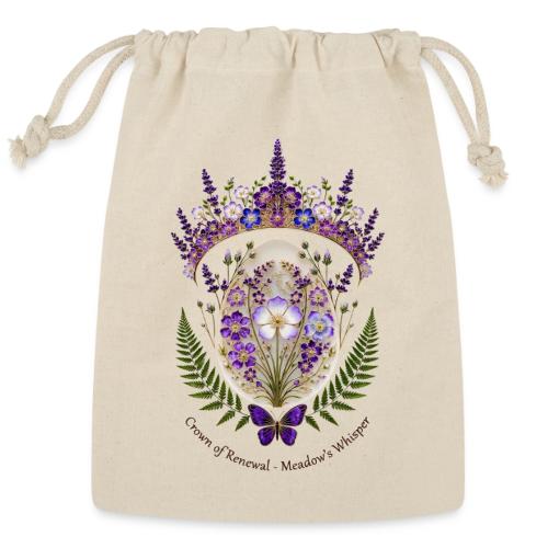 Spring Meadow Crown Tee, Cottagecore Renewal Gift - Reusable Gift Bag