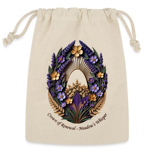 Easter Meadow Crown Renewal T Shirt, Spring Gift - Reusable Gift Bag