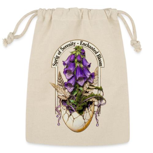 Spring Serenity Foxglove Tee, Easter Gift for wife - Reusable Gift Bag