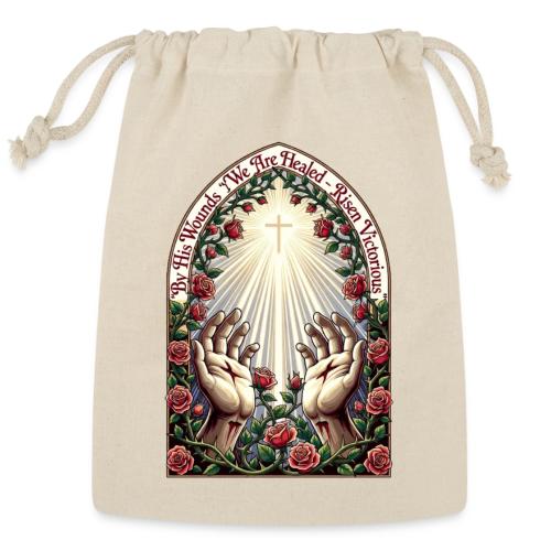 Easter By His Wounds Healed T Shirt, Renewal Gift - Reusable Gift Bag
