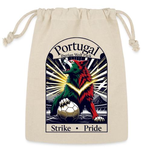 Portugal Iberian Wolf Soccer T Shirt, Pride Gift - Reusable Gift Bag