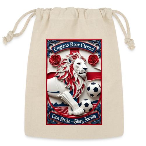 England Lion Soccer T Shirt, Football Pride Gift - Reusable Gift Bag