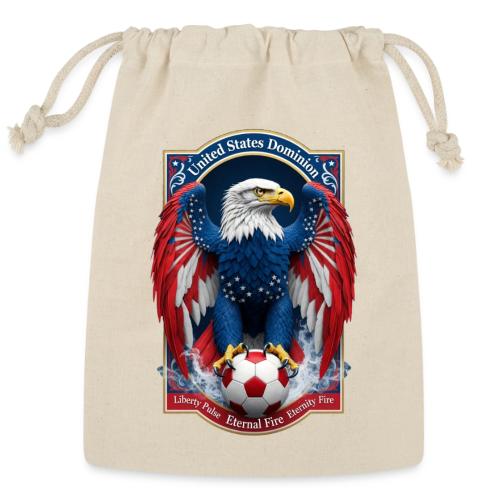 USA Eagle Emblem T Shirt, USA Soccer Pride Gift - Reusable Gift Bag
