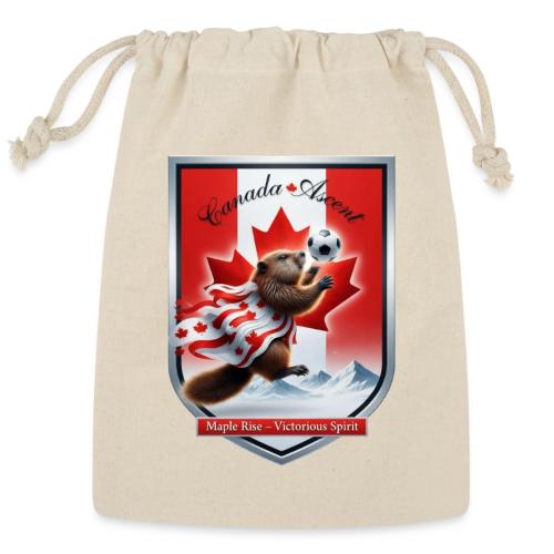 Canada Beaver Ascent T-Shirt, Canadian Pride Gift - Reusable Gift Bag
