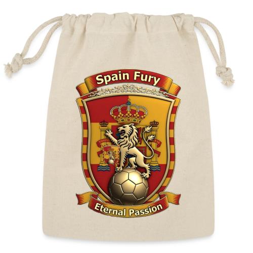 Spain Lion Fury T-Shirt, Spanish Crest Gift - Reusable Gift Bag