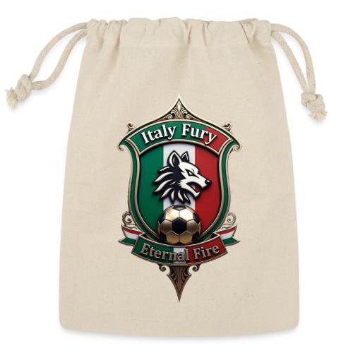 Italy heritage Wolf Fury Tee, Pride Badge Gift - Reusable Gift Bag