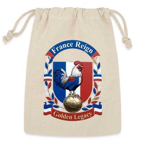 France Rooster Reign T-Shirt, Tricolore Pride Gift - Reusable Gift Bag